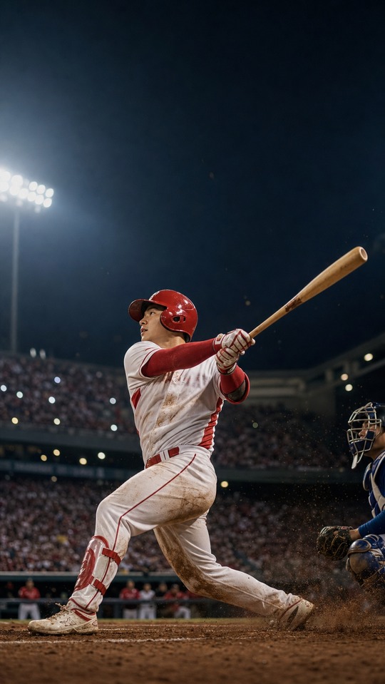 Cheon Seong-ho 4K Baseball Wallpaper - Cinematic Sports Background