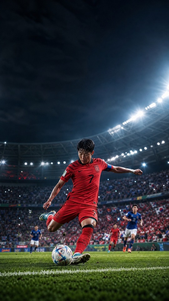 World Cup Fußballstar - 4K Handy Wallpaper
