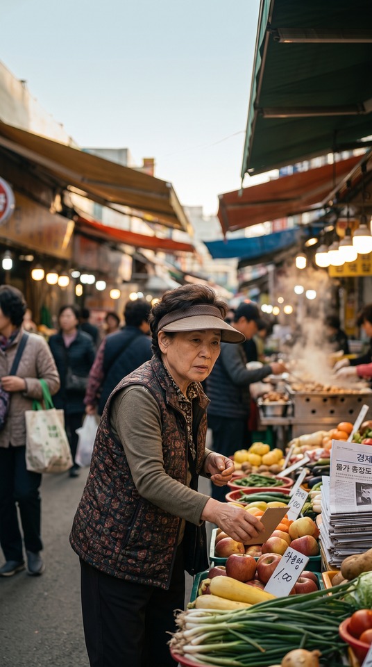 消費者物価指数 反映 韓国市場 - 高画質壁紙
