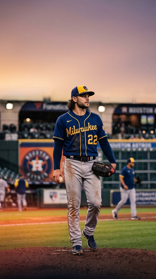 Lance McCullers Brewers - 4K Hintergrundbild