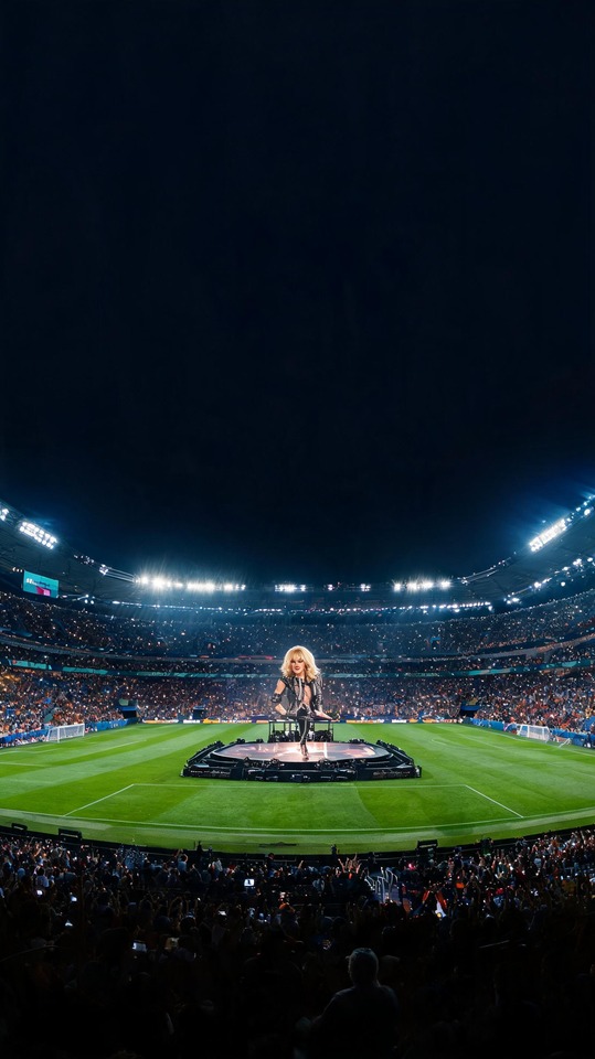 Finale FIFA - Spectacle de la Mi-Temps - Fond d'écran 4K