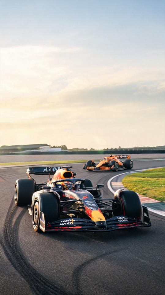 Course de Grand Prix F1 - Fond d'écran Mobile 4K