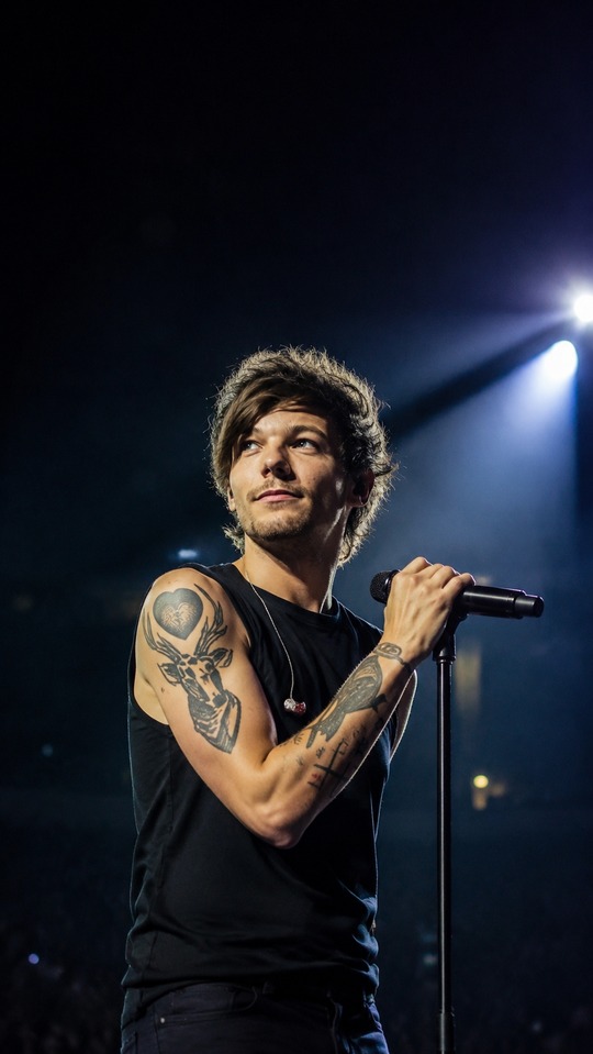Louis Tomlinson Live Performance - 4K Wallpaper