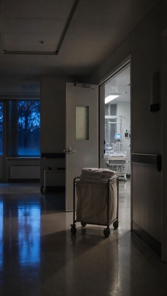 Krankenhaus Realistisches Design - 4K Sperrbildschirm