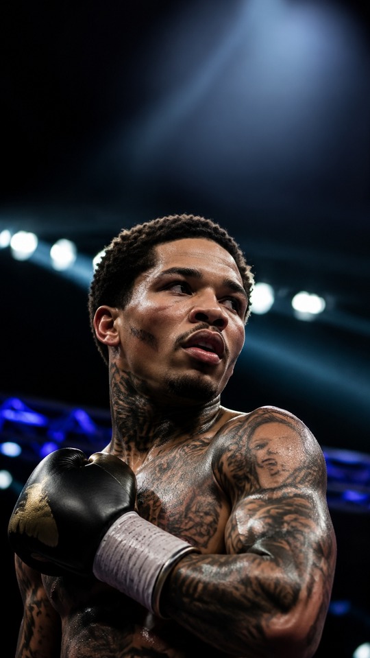 Gervonta Davis Cinematic Realism - 4K Wallpaper
