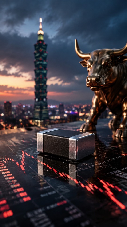 Yageo Stock Market Bull - 4K Lock Screen Wallpaper
