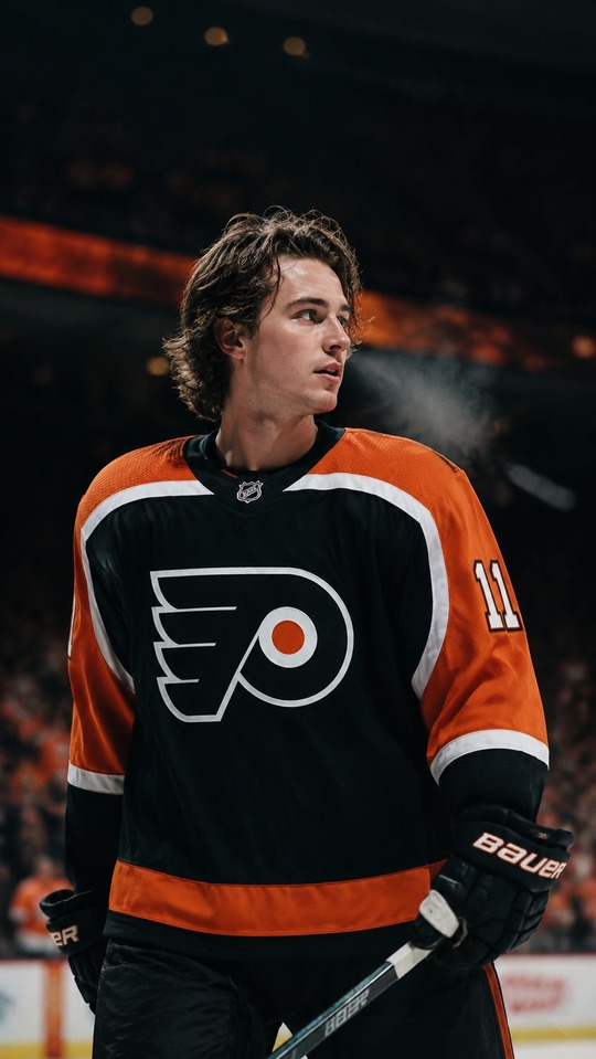 Trevor Zegras Philadelphia Flyers - Fond d'Écran 4K
