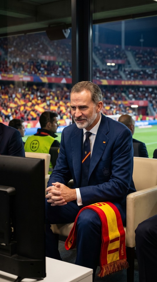 Felipe VI d'Espagne au Stade - Fond d'écran 4K