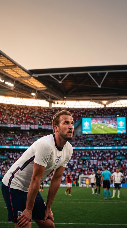 When Is the Next World Cup? Harry Kane - 4K Phone Background