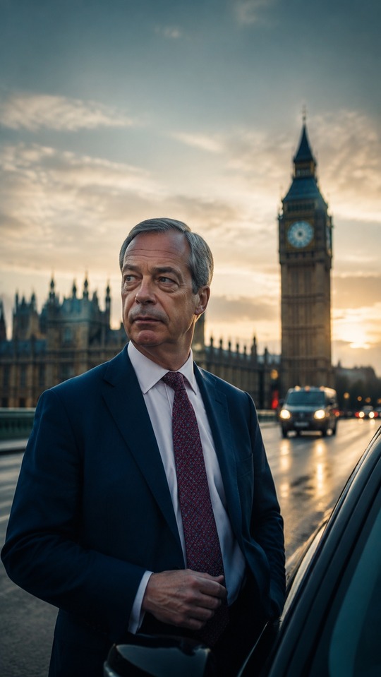 Nigel Farage Security Detail Refusal - 4K Lock Screen