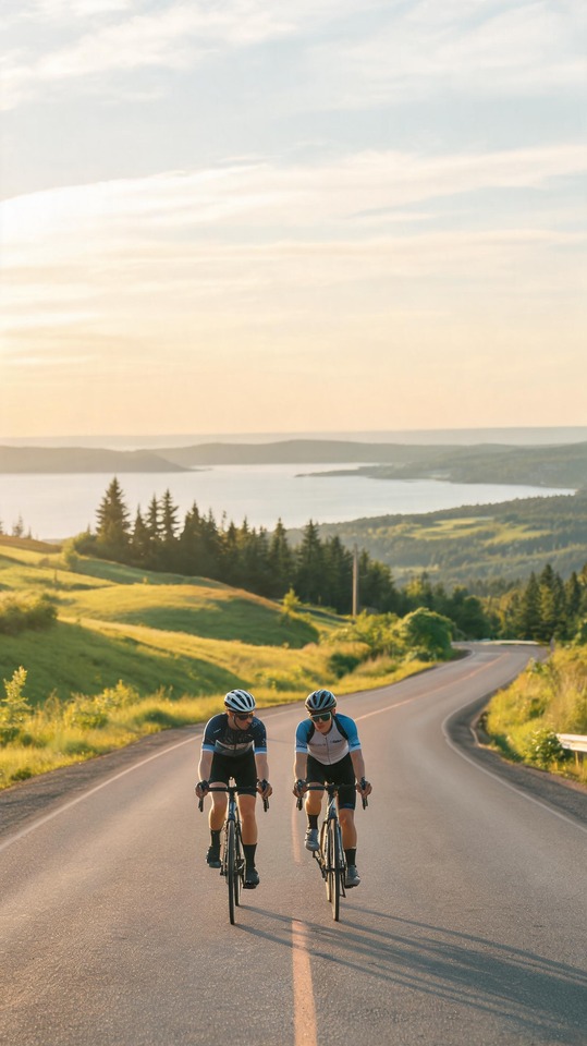 Cyclisme - Cinematic Road Cycling 4K Wallpaper