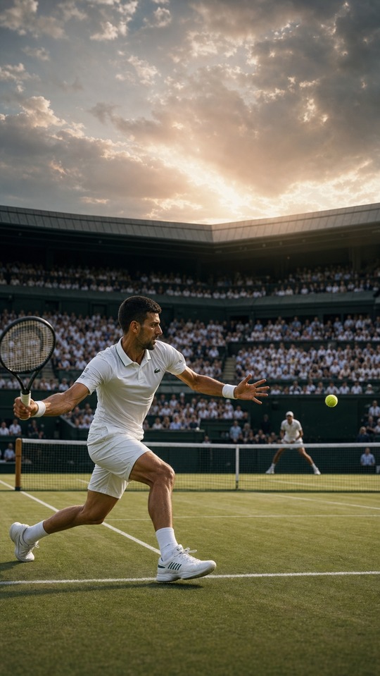 Wimbledon Tennis Action - 4K Hintergrundbild