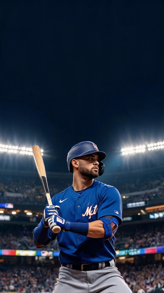 Juan Soto Cinematic Mets Action - 4K Wallpaper