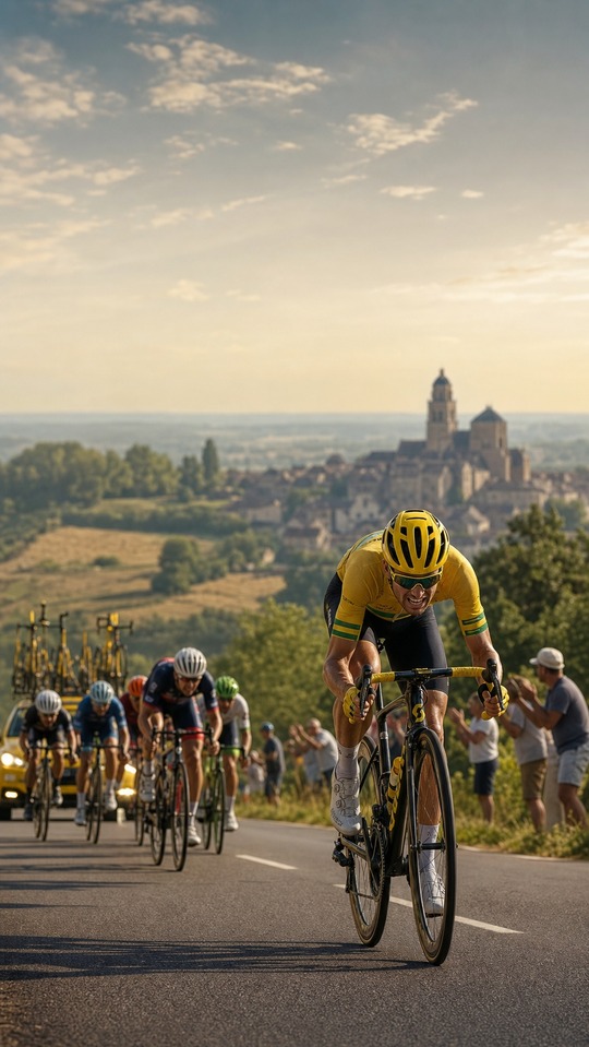 11e étape du Tour de France 2026 - Road Racing 4K Wallpaper