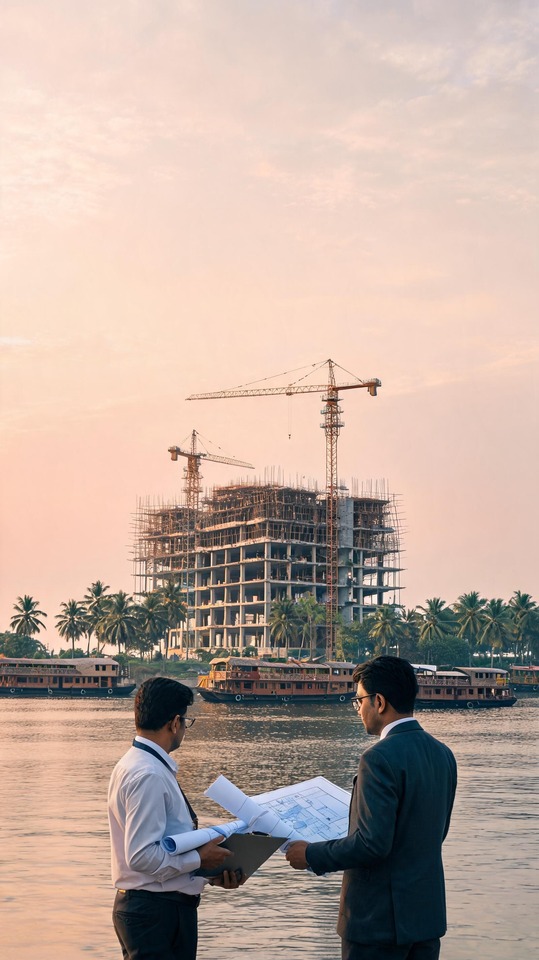 CAG Report Theme: Kochi Infrastructure - 4K Lock Screen