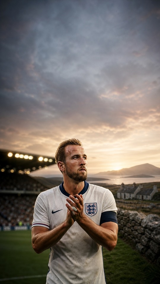 Harry Kane Capitán de Inglaterra - Fondo 4K de Fútbol