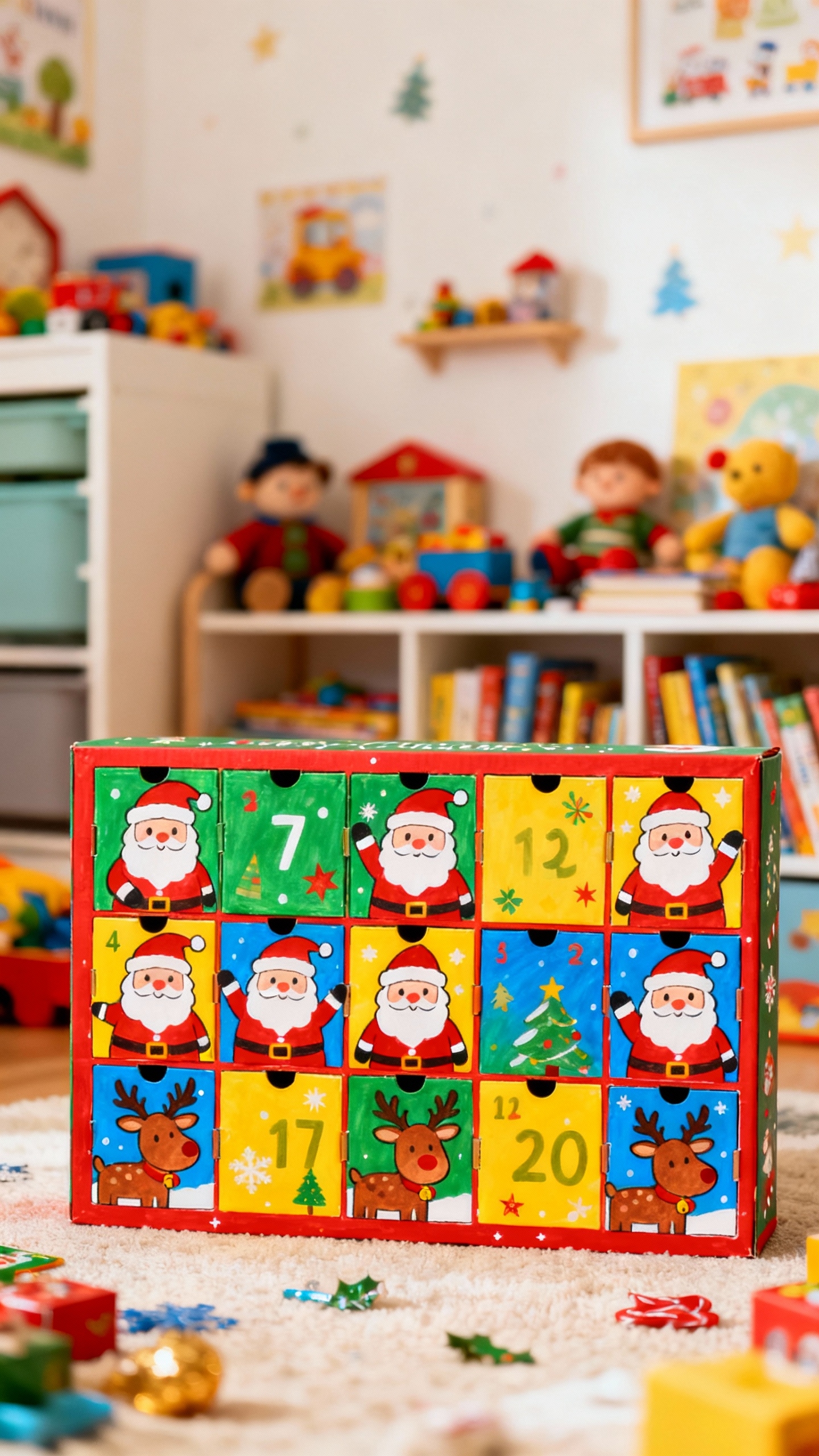 Adventskalender - 4K Handy Hintergrundbild