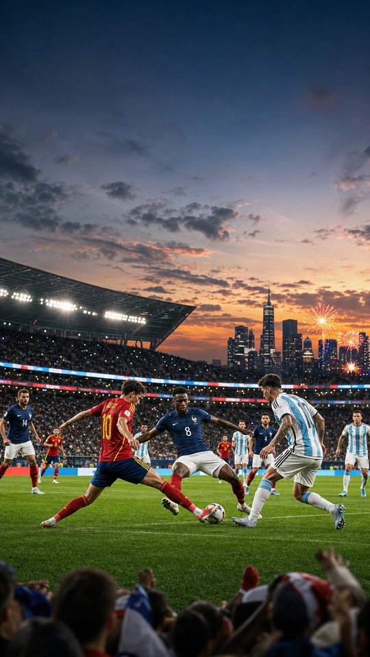 Partidos del Mundial 2026 - Fondo 4K para Celular