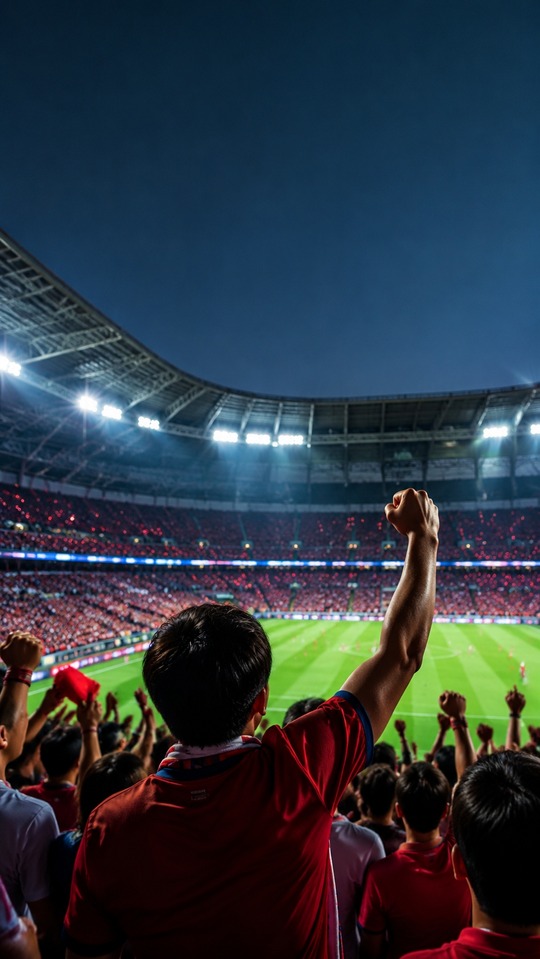Live Sportübertragung Atmosphäre - 4K Wallpaper