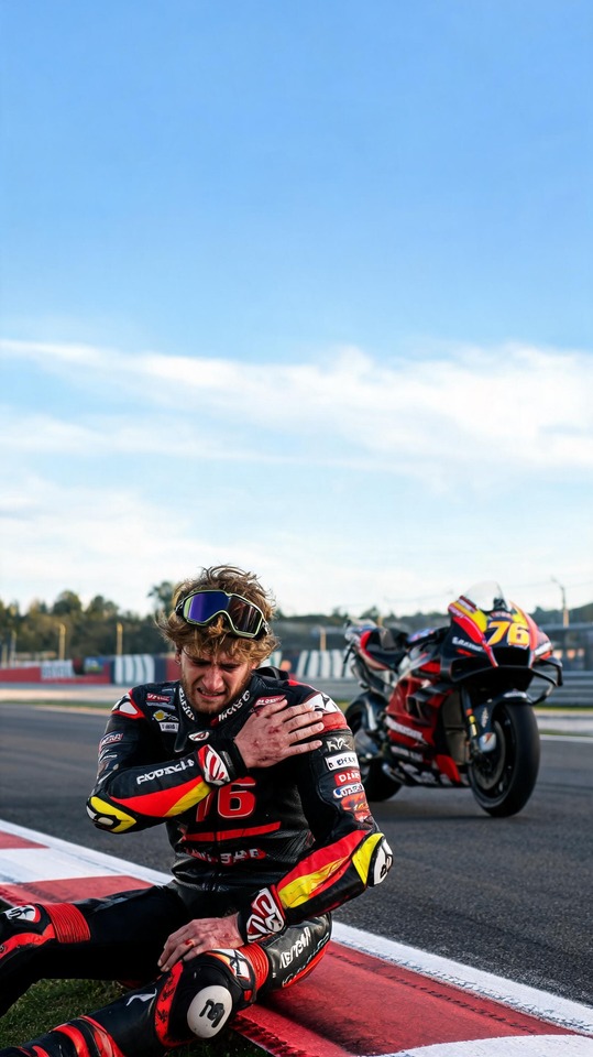 Marco Bezzecchi MotoGP Cinematic Realism - 4K Background