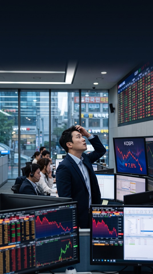 Aumento de Tasas en Corea Caída KOSPI - Fondo 4K