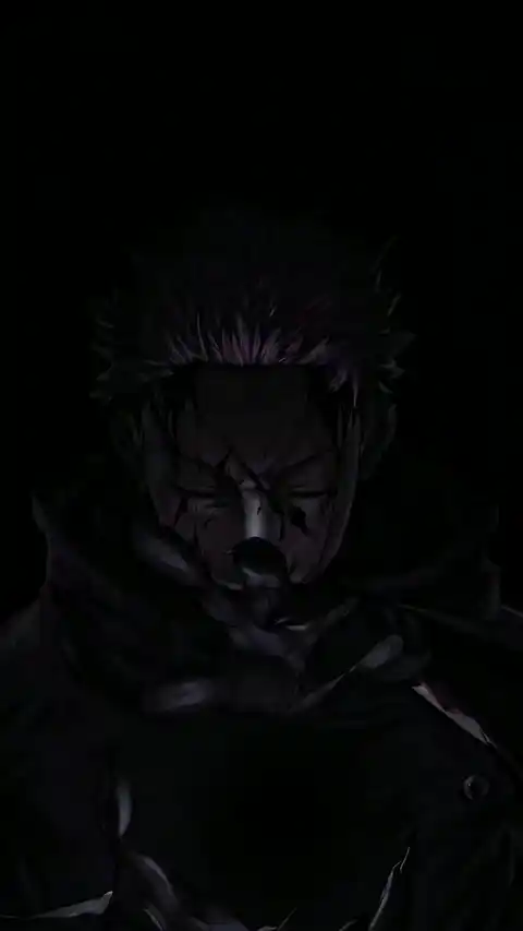 Ryomen Sukuna Dark Anime - 4K Video Wallpaper