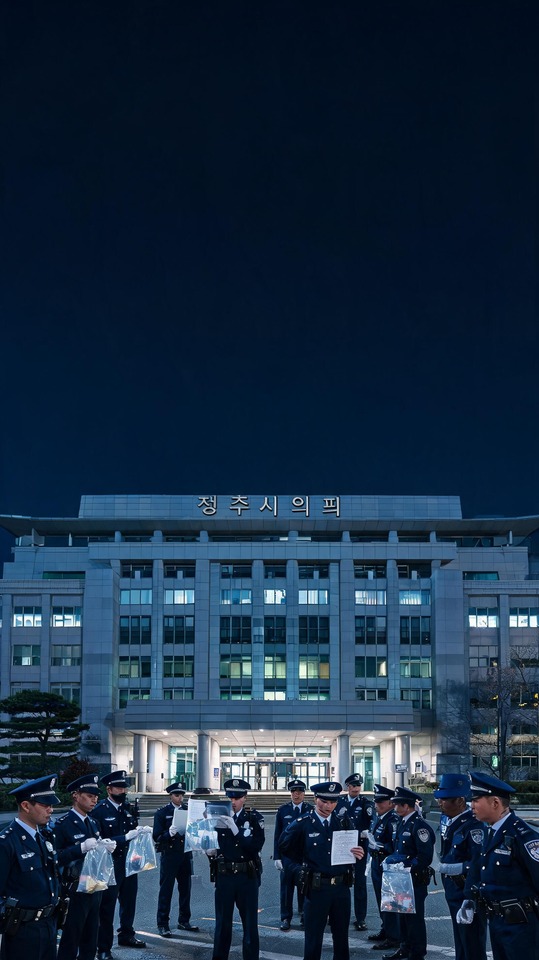 Cheongju City Councilor Investigation Scene - 4K Wallpaper