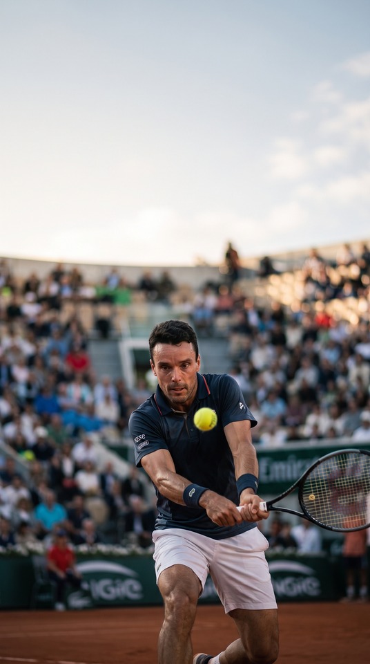 Roberto Bautista Agut Profi-Tennis - 4K Hintergrundbild