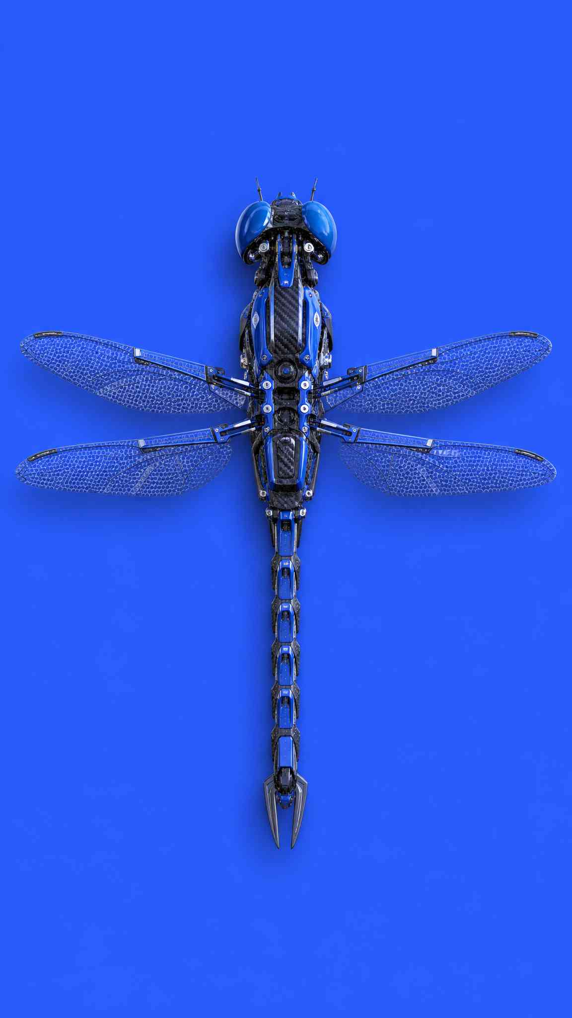 Mechanical Dragonfly Mecha - 4K Wallpaper
