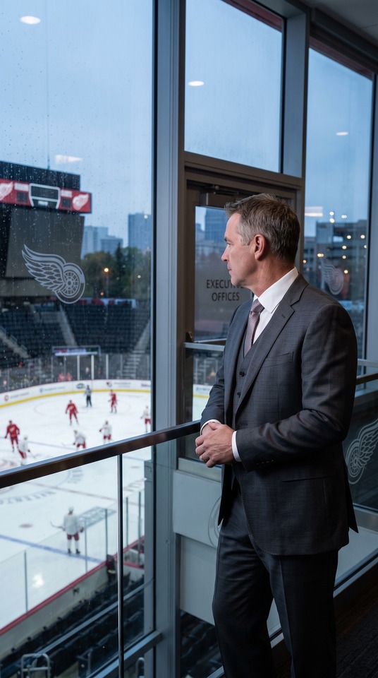 Steve Yzerman Detroit Red Wings - 4K Hintergrundbild