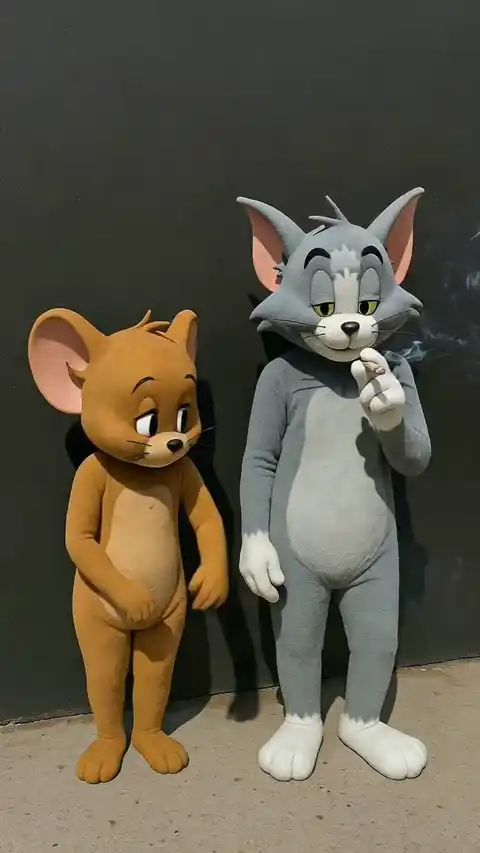 Tom and Jerry Urban Parody - Live Wallpaper