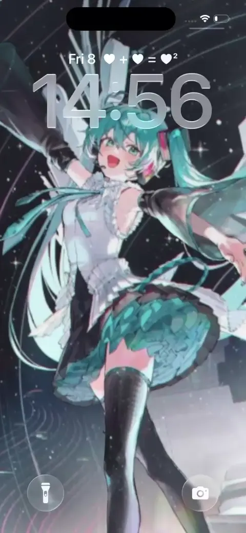 Hatsune Miku Virtual Idol - 4K Phone Background
