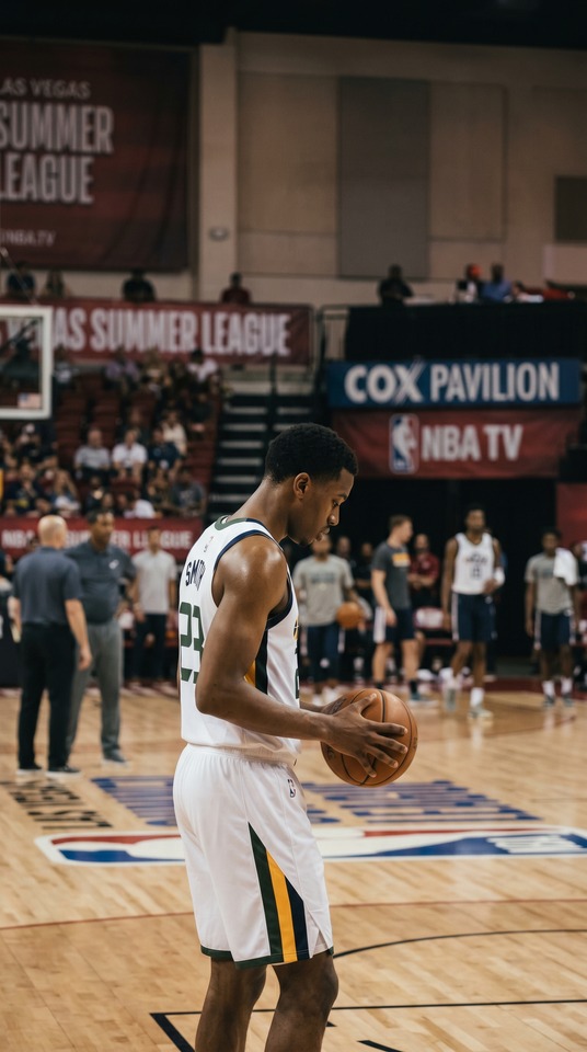 Utah Jazz Summer League - 4K Mobile Background