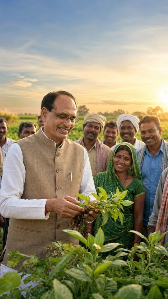 Shivraj Singh Chouhan Pragati Project - 4K Wallpapers