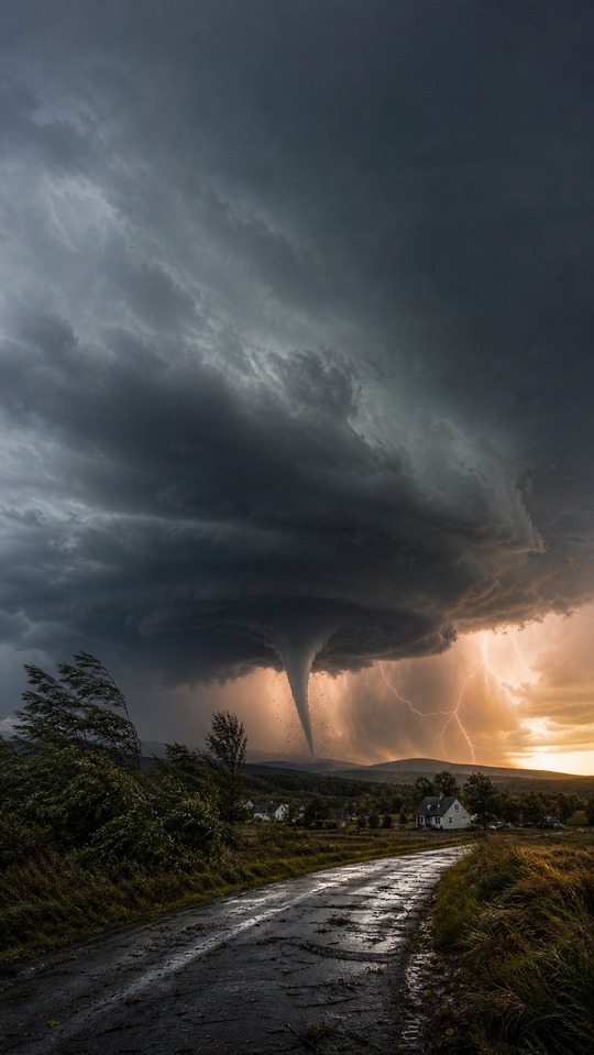 Weather Storms Tornadoes Realistic - 4K Wallpaper