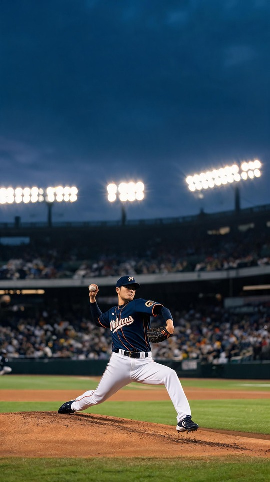 ProSpi Baseball Pitcher Cinematic Realism - 4K Background