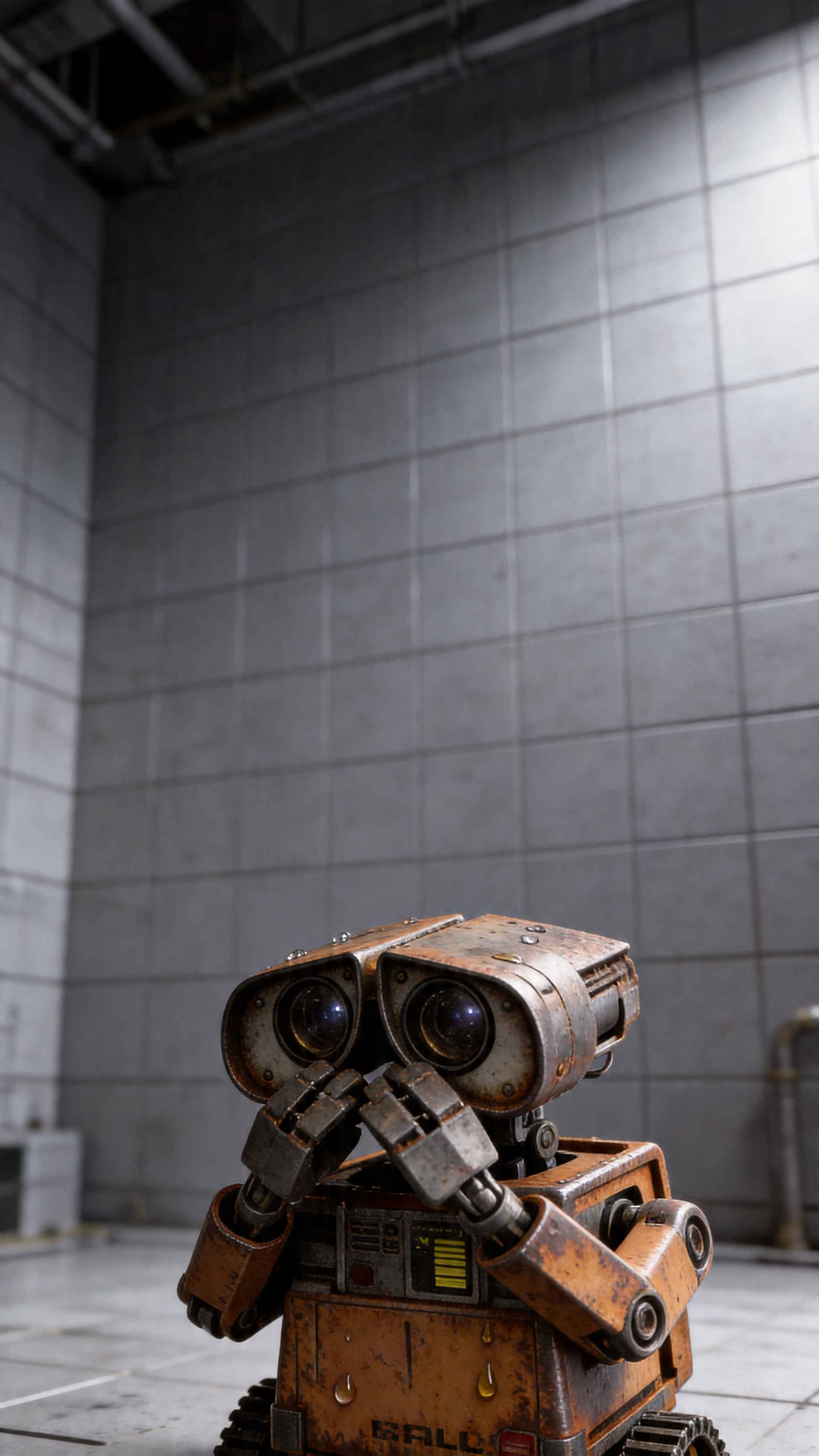 Wall-E Realistic 3D Render - 4K Wallpaper