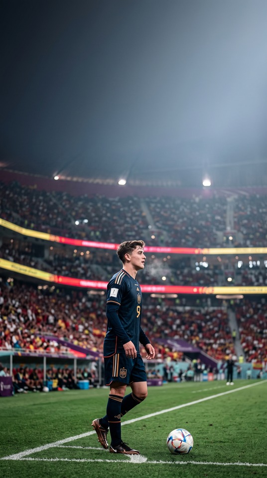 Maximo Goleador Mundial 2026 - Spain Football 4K Wallpaper