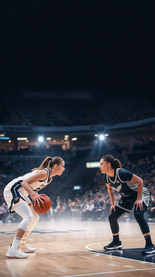 Fever vs Valkyries Basketball Showdown - 4K Phone Background