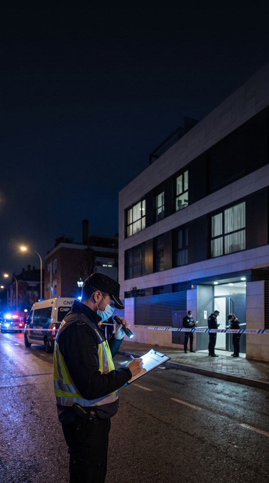 Madrid Enquête de Police - Arrière-plan 4K