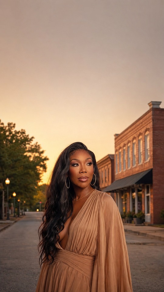 Brandy Norwood Réalisme Cinématique - Fond 4K