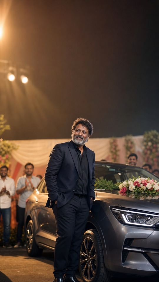 Thaai Kizhavi Director Sivakumar Murugesan Car Celebration - 4K Wallpaper