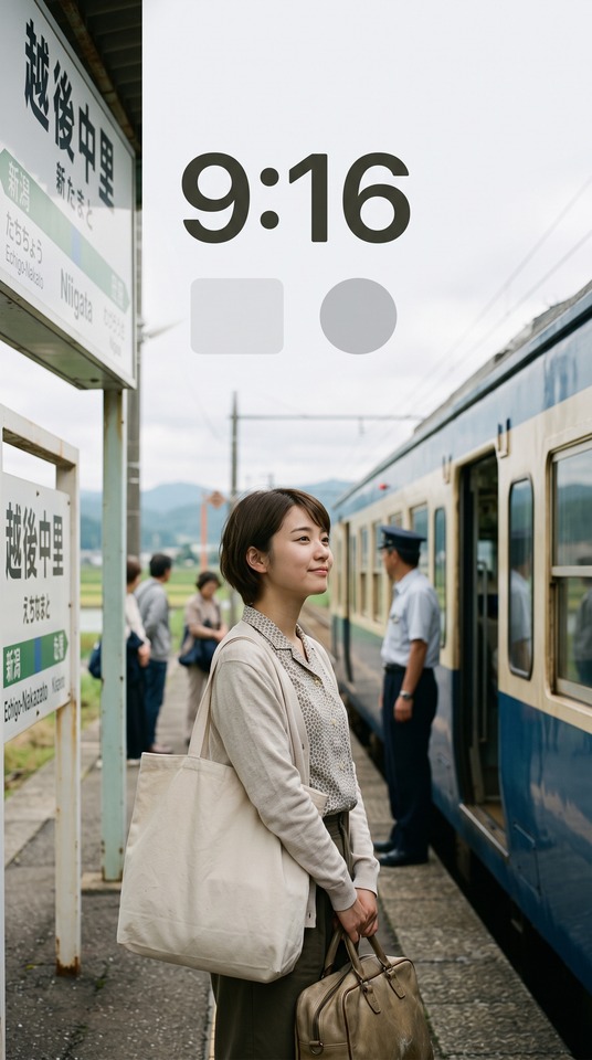 Kaze Kaoru Cast: Niigata Departure - 4K Wallpaper