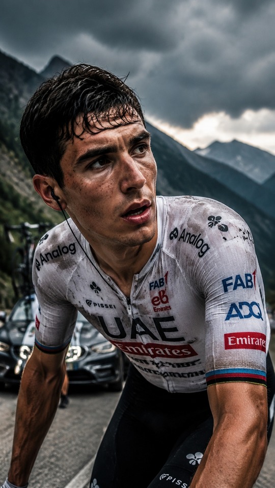 Juan Ayuso Cycling Action - 4K Mobile Wallpaper