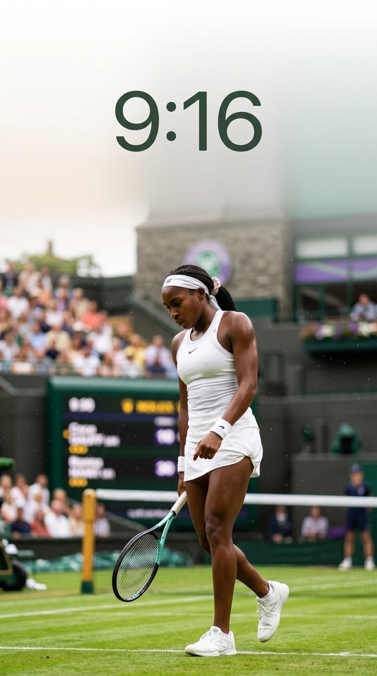 Resultados de Tenis Hoy: Coco Gauff Wimbledon - Fondo 4K