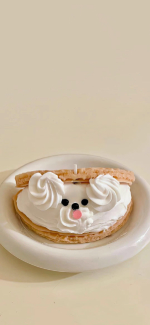 Bär Dessert Waffel - 4K Handy Wallpaper