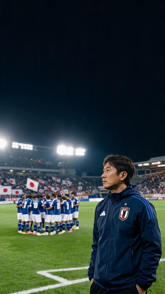 Japan National Football Team Cinematic - 4K Wallpaper