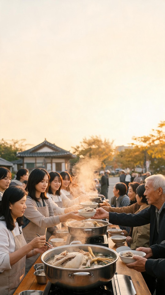Chobok Samgyetang Festival - 4K Phone Background