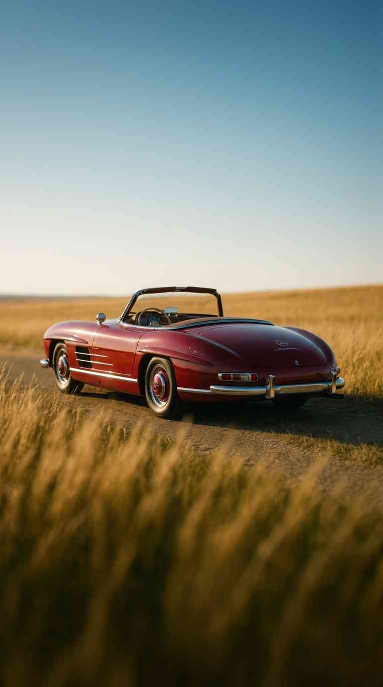 Mercedes-Benz 300 SL - 4K Handy Wallpaper