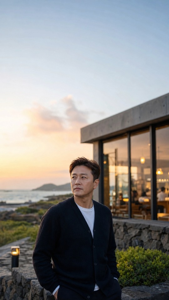 Jin Tae-hyun Jeju Cafe Background - 4K HD Wallpaper